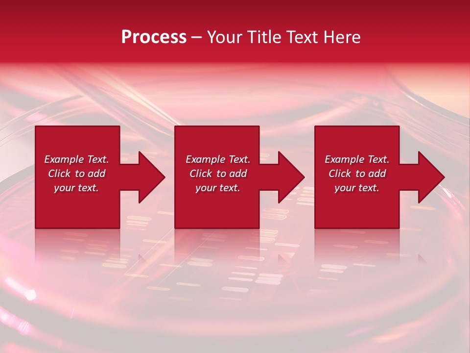 Red Petri Hygiene PowerPoint Template