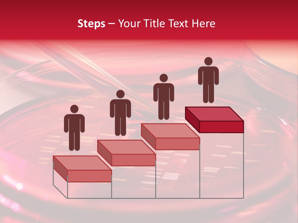 Red Petri Hygiene PowerPoint Template