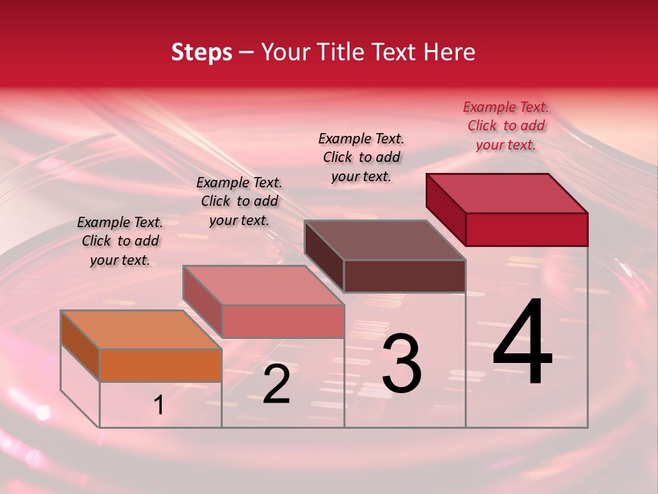 Red Petri Hygiene PowerPoint Template