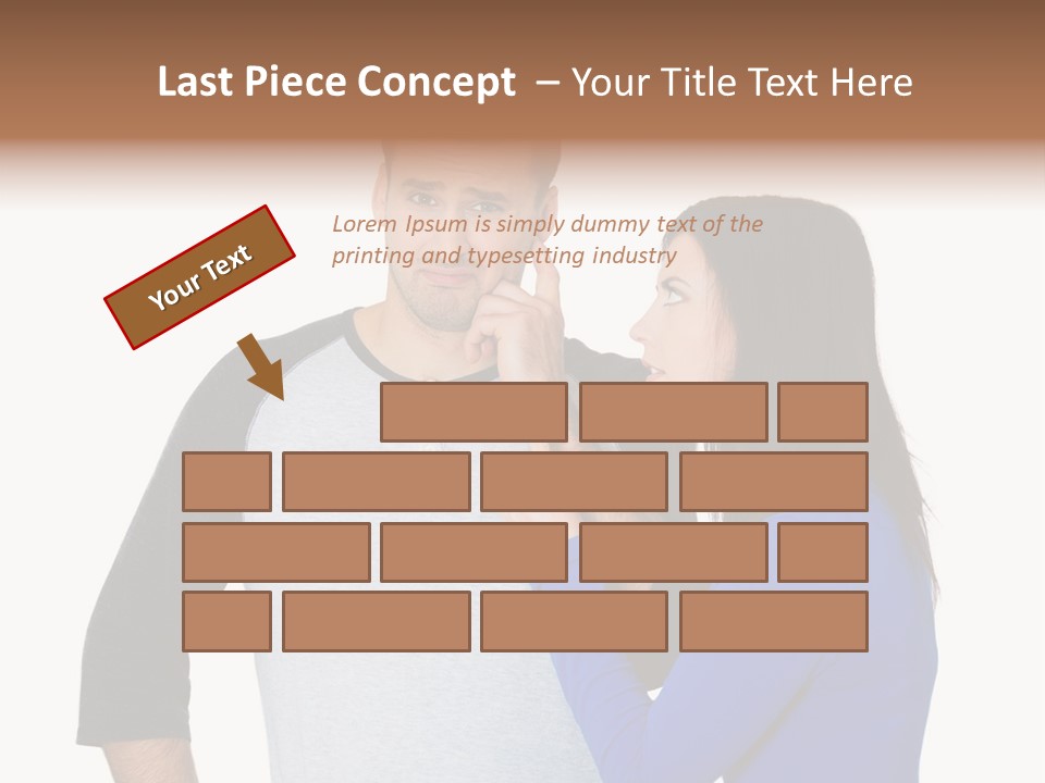 Issues Clash Cheating PowerPoint Template