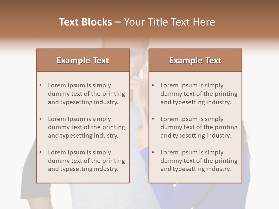 Issues Clash Cheating PowerPoint Template