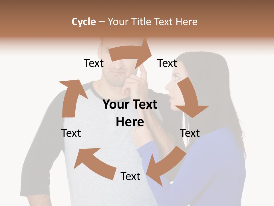 Issues Clash Cheating PowerPoint Template