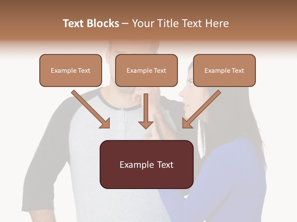 Issues Clash Cheating PowerPoint Template