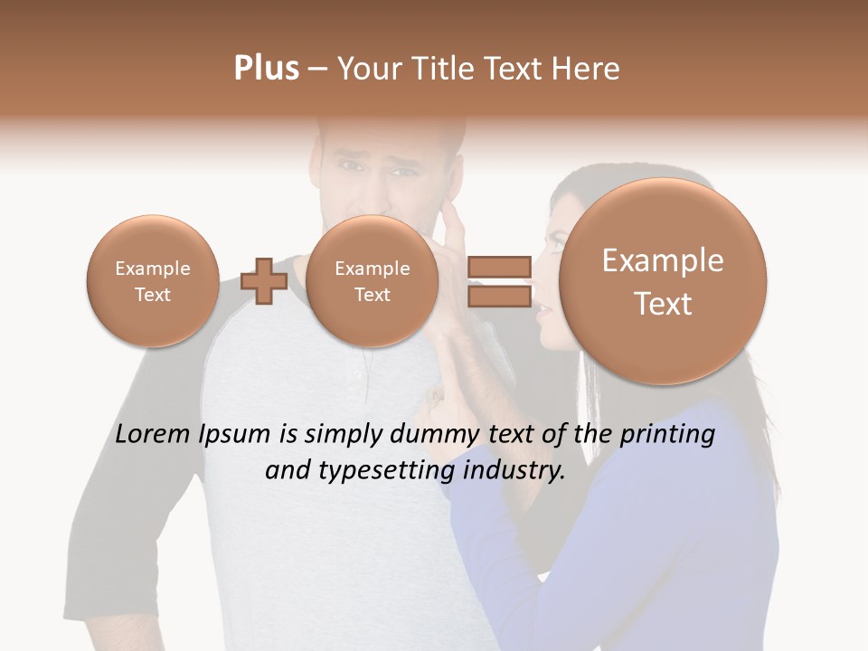 Issues Clash Cheating PowerPoint Template