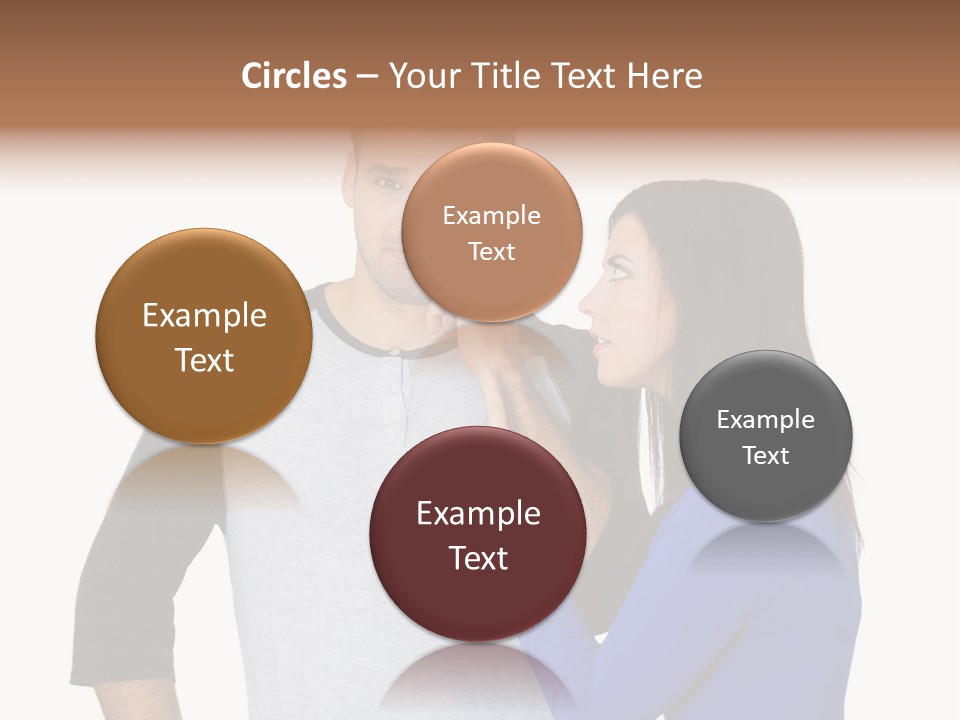 Issues Clash Cheating PowerPoint Template