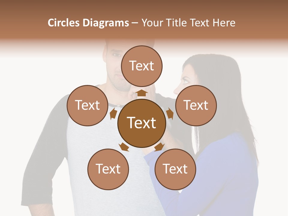 Issues Clash Cheating PowerPoint Template