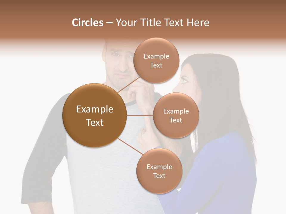 Issues Clash Cheating PowerPoint Template