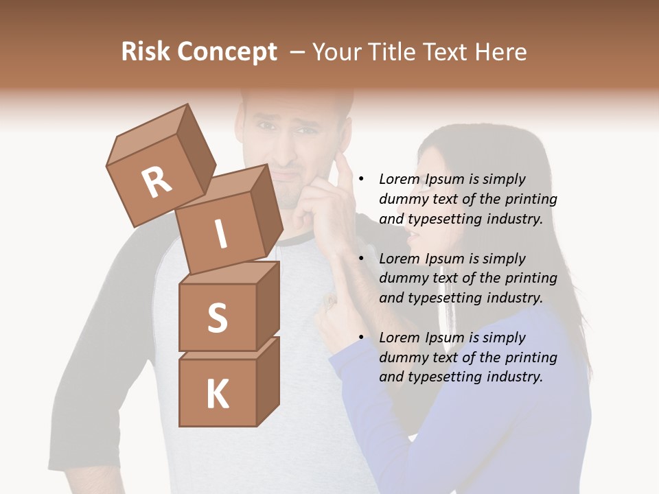 Issues Clash Cheating PowerPoint Template