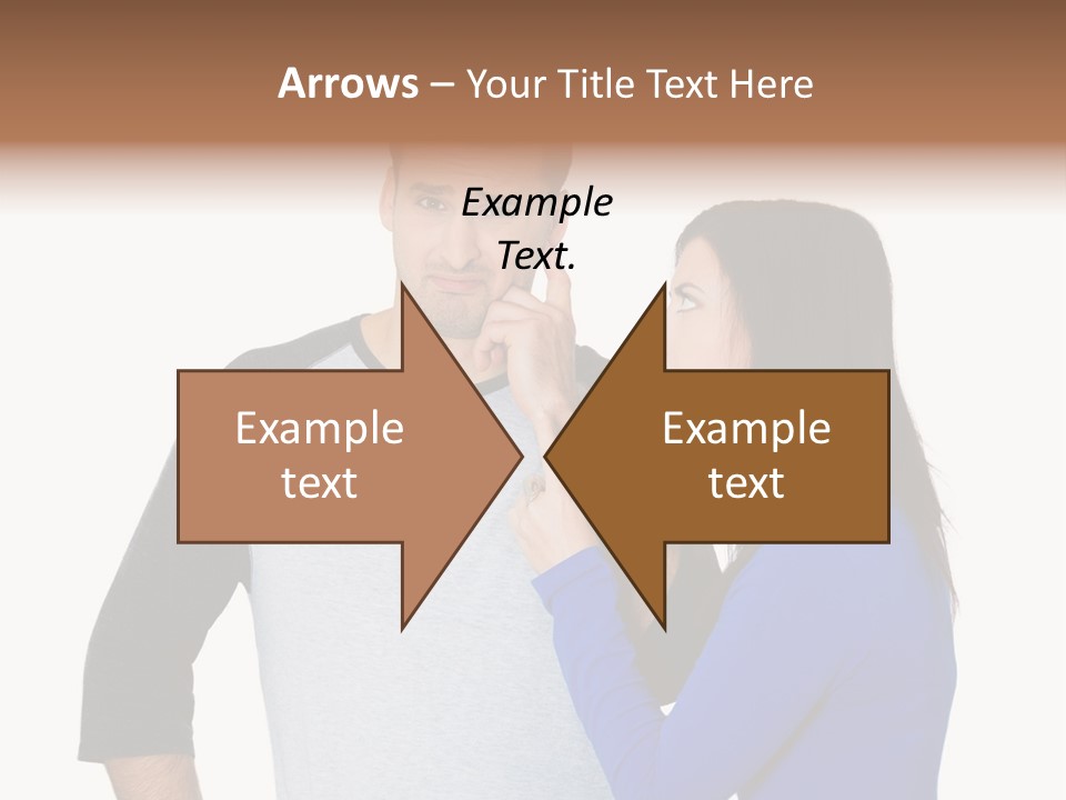Issues Clash Cheating PowerPoint Template