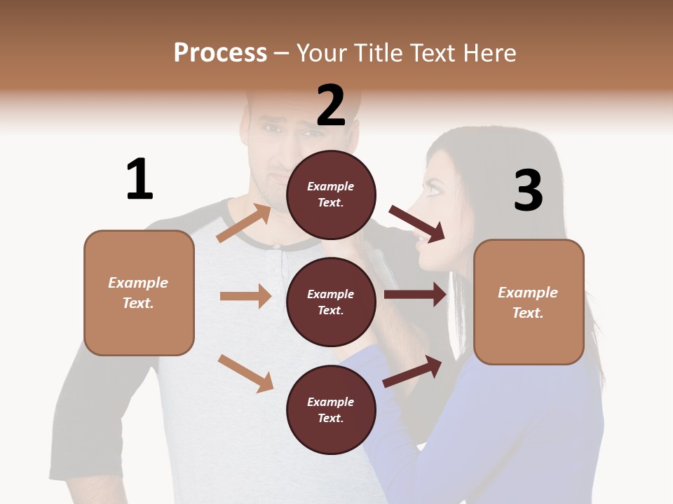 Issues Clash Cheating PowerPoint Template