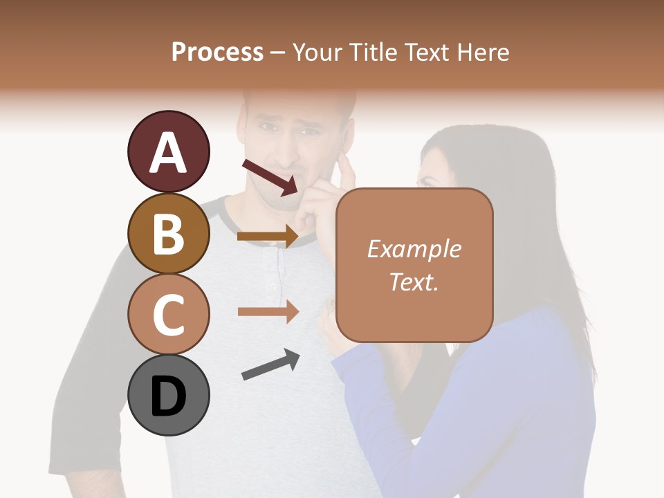 Issues Clash Cheating PowerPoint Template