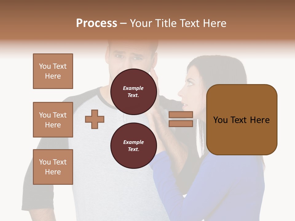 Issues Clash Cheating PowerPoint Template