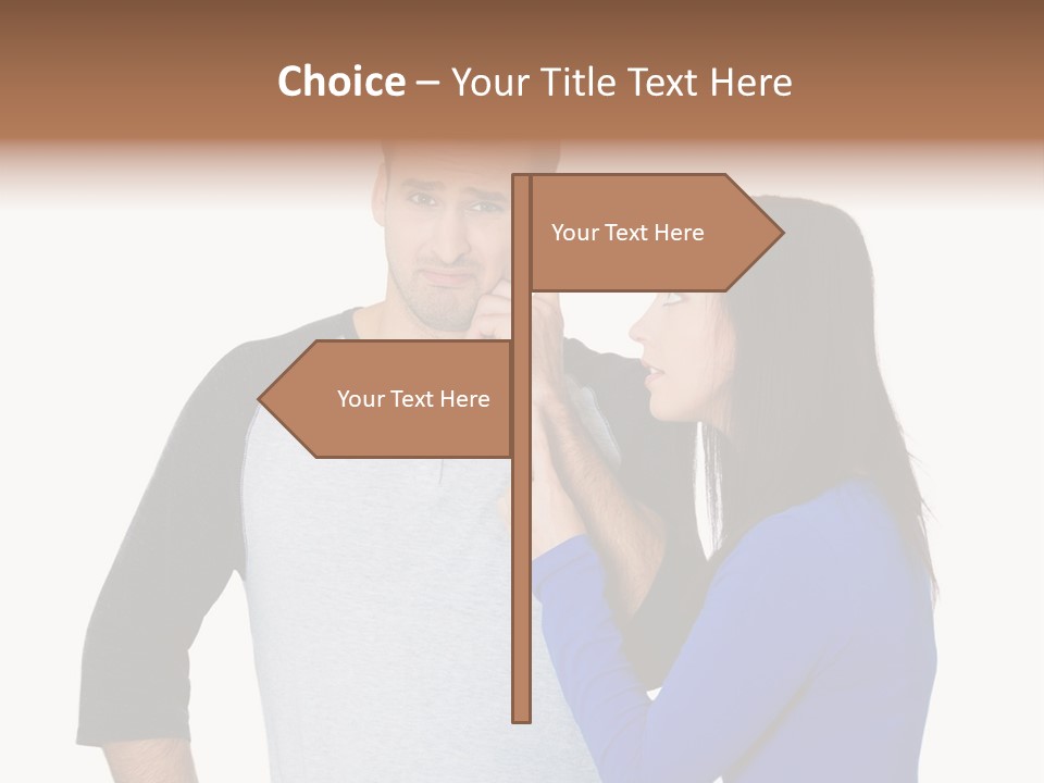 Issues Clash Cheating PowerPoint Template