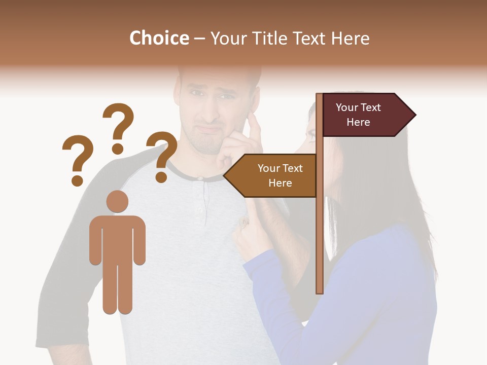 Issues Clash Cheating PowerPoint Template