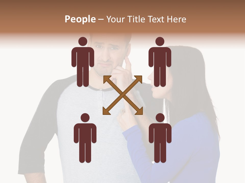 Issues Clash Cheating PowerPoint Template