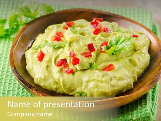 Tasty Food Snack PowerPoint Template