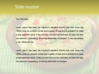 Tasty Food Snack PowerPoint Template