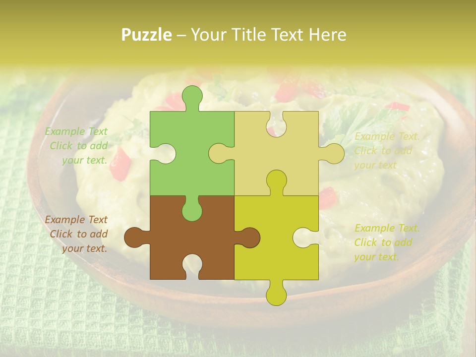 Tasty Food Snack PowerPoint Template