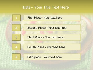 Tasty Food Snack PowerPoint Template