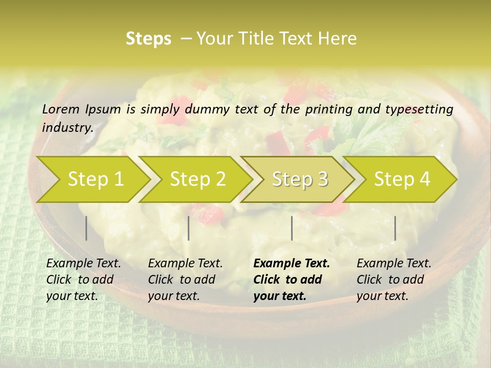 Tasty Food Snack PowerPoint Template