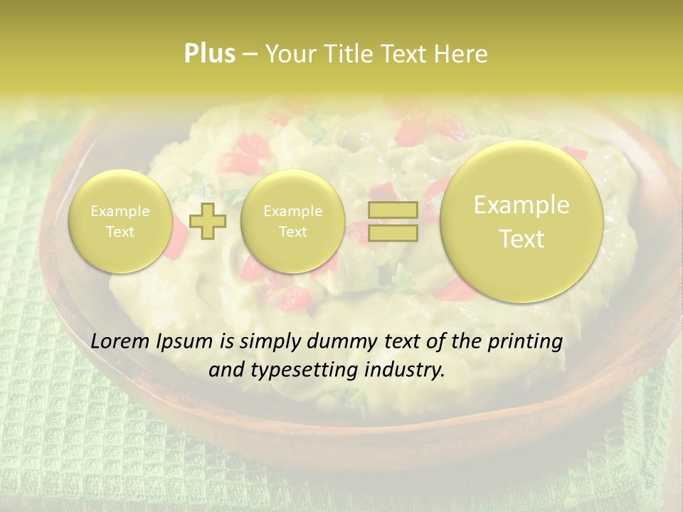 Tasty Food Snack PowerPoint Template