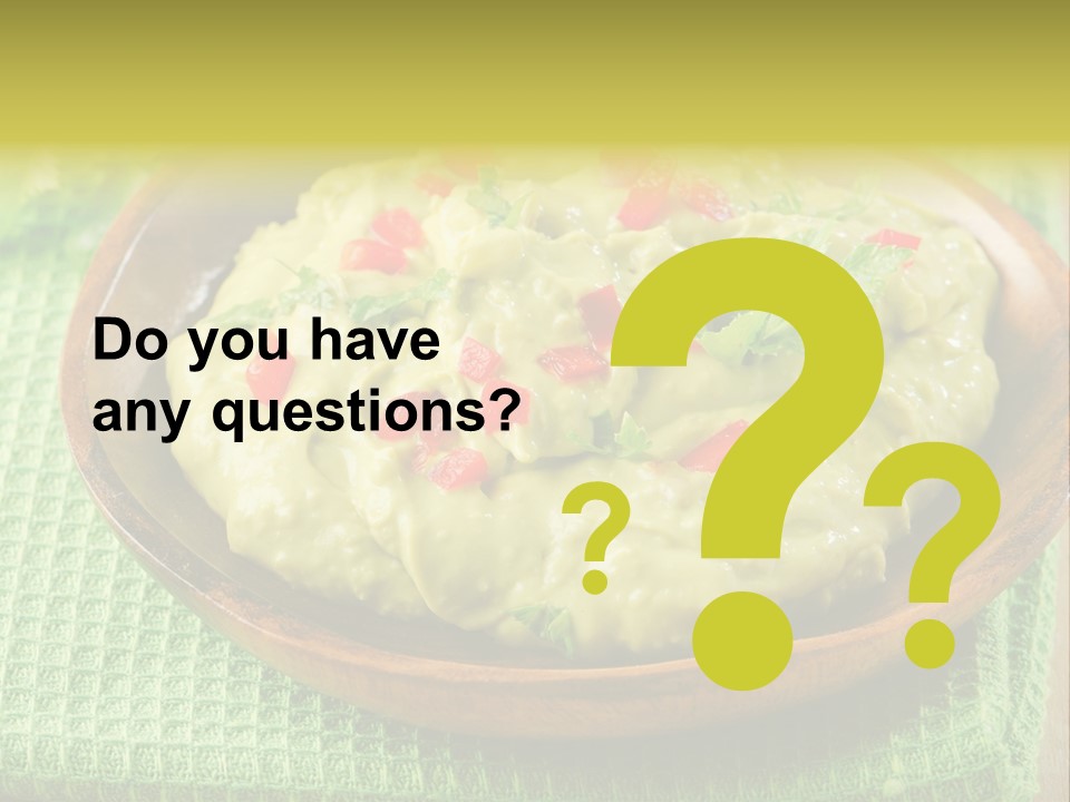 Tasty Food Snack PowerPoint Template