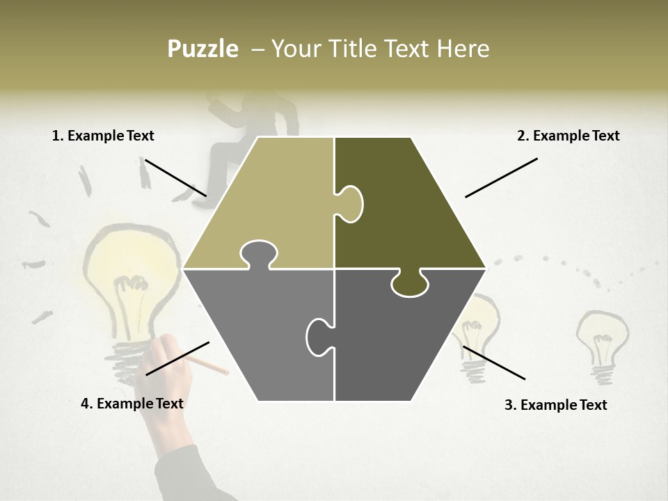 Businessman Success Climb PowerPoint Template