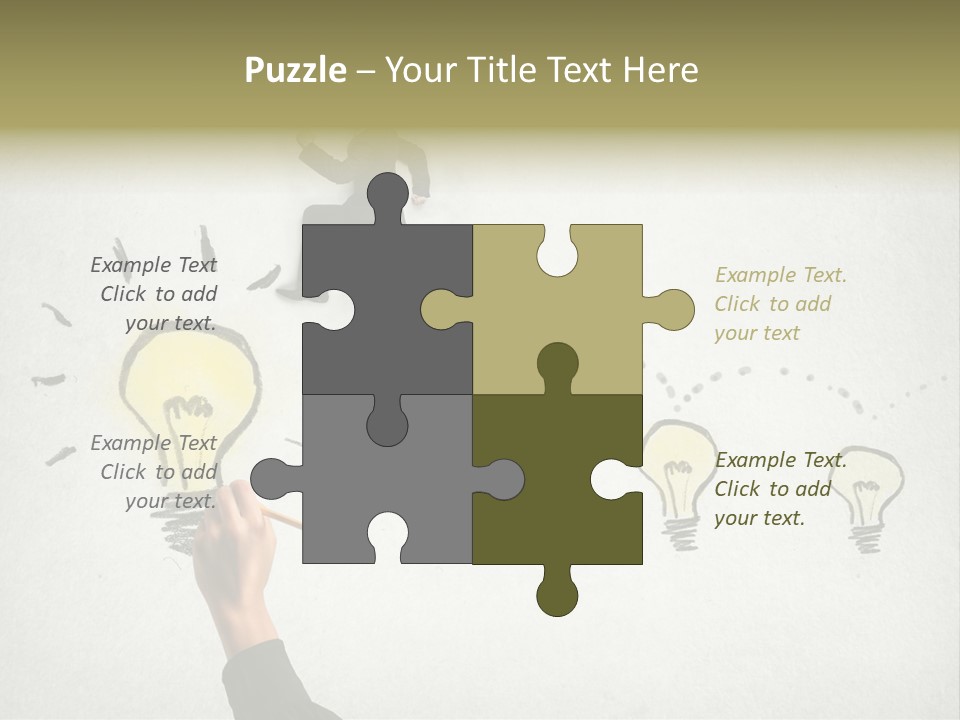 Businessman Success Climb PowerPoint Template