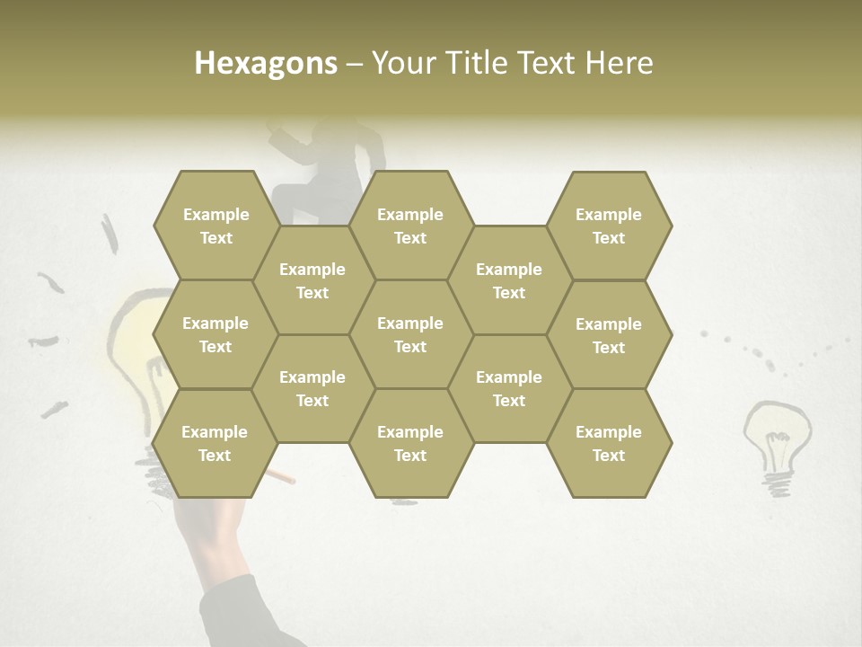 Businessman Success Climb PowerPoint Template