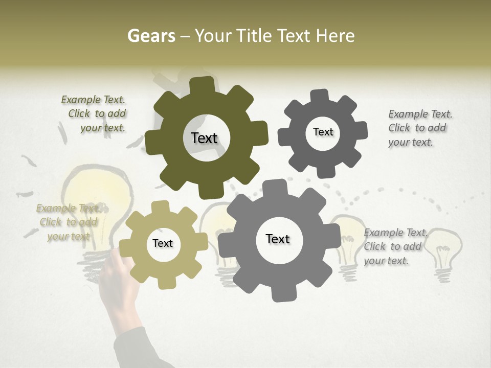 Businessman Success Climb PowerPoint Template