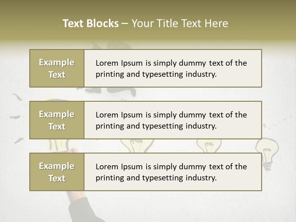 Businessman Success Climb PowerPoint Template