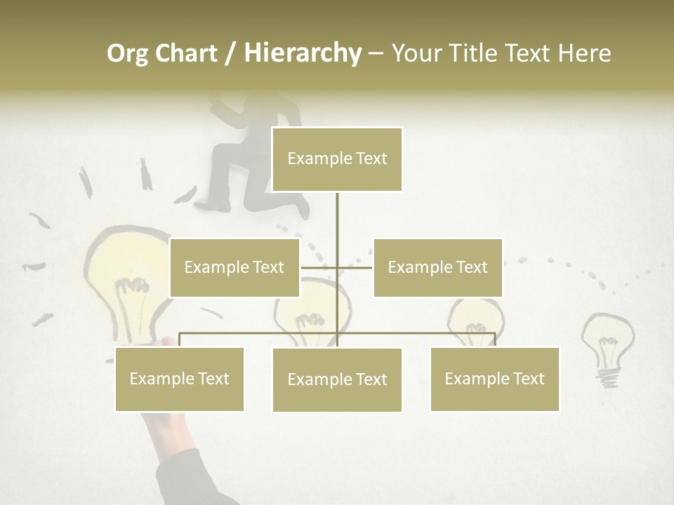 Businessman Success Climb PowerPoint Template