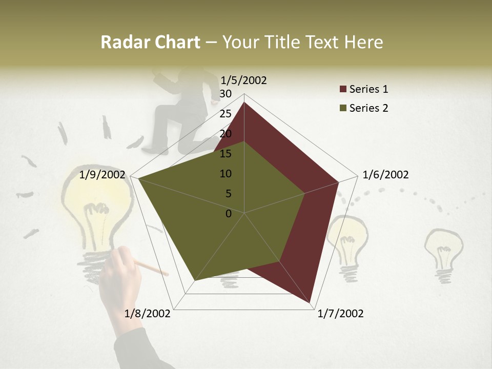 Businessman Success Climb PowerPoint Template