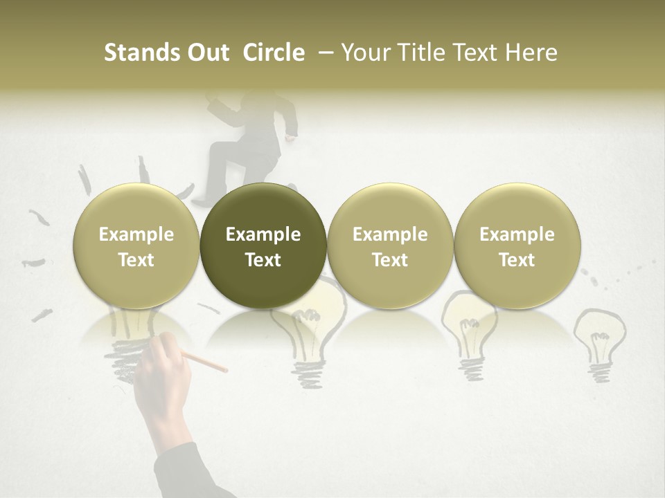 Businessman Success Climb PowerPoint Template