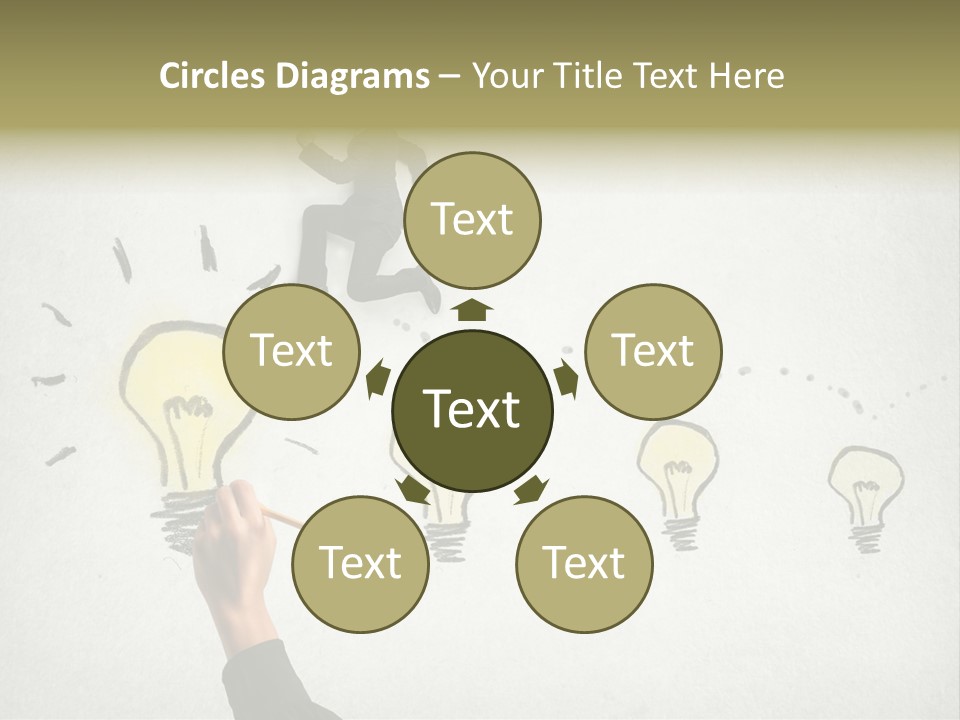 Businessman Success Climb PowerPoint Template