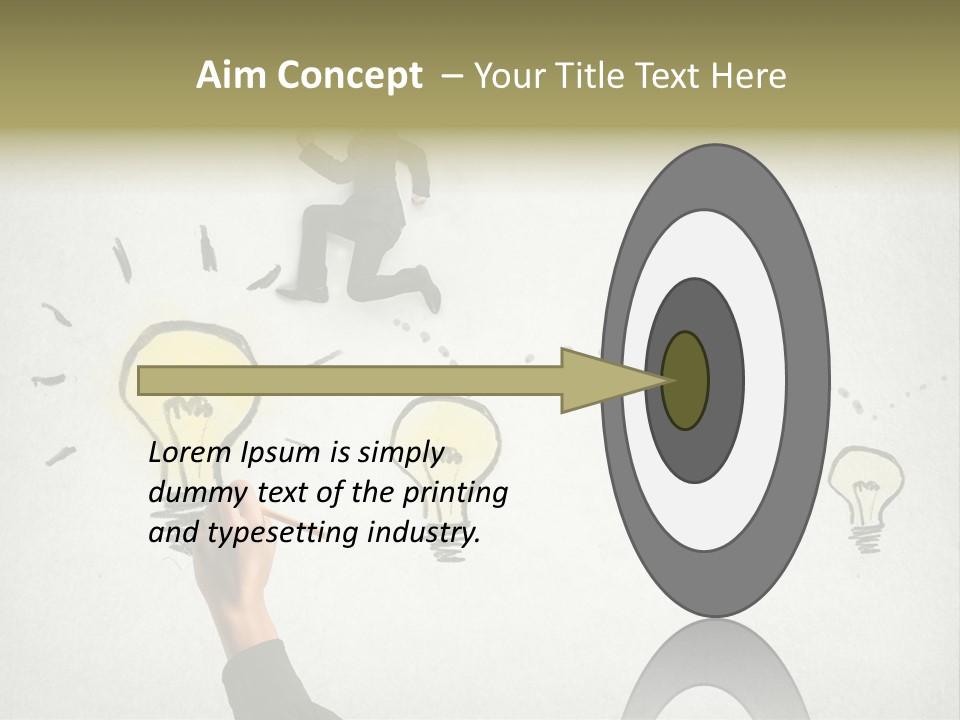 Businessman Success Climb PowerPoint Template