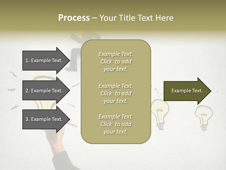 Businessman Success Climb PowerPoint Template