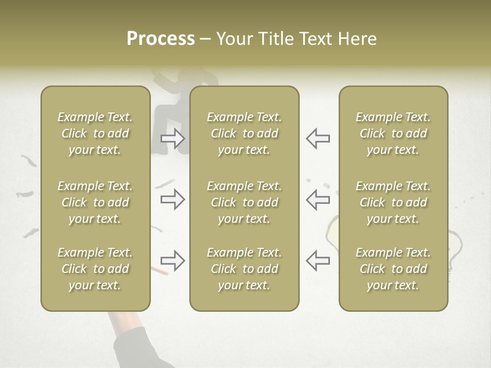 Businessman Success Climb PowerPoint Template
