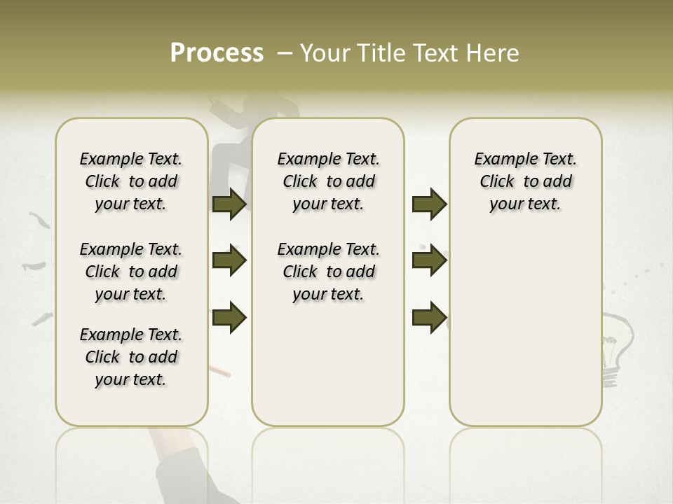 Businessman Success Climb PowerPoint Template