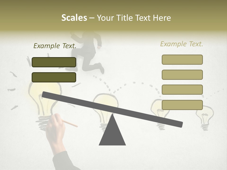 Businessman Success Climb PowerPoint Template