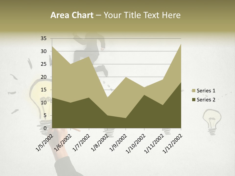 Businessman Success Climb PowerPoint Template