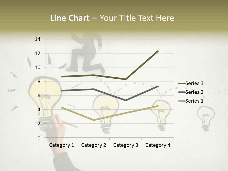 Businessman Success Climb PowerPoint Template