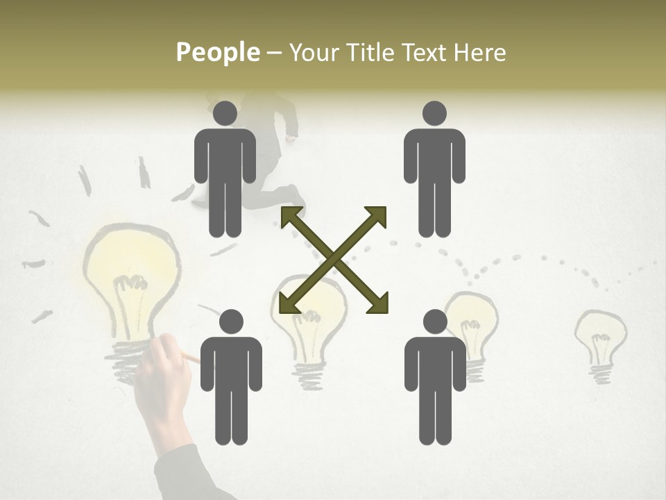 Businessman Success Climb PowerPoint Template