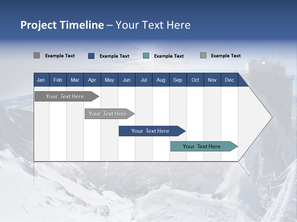Scenery Summit Lomnicky PowerPoint Template