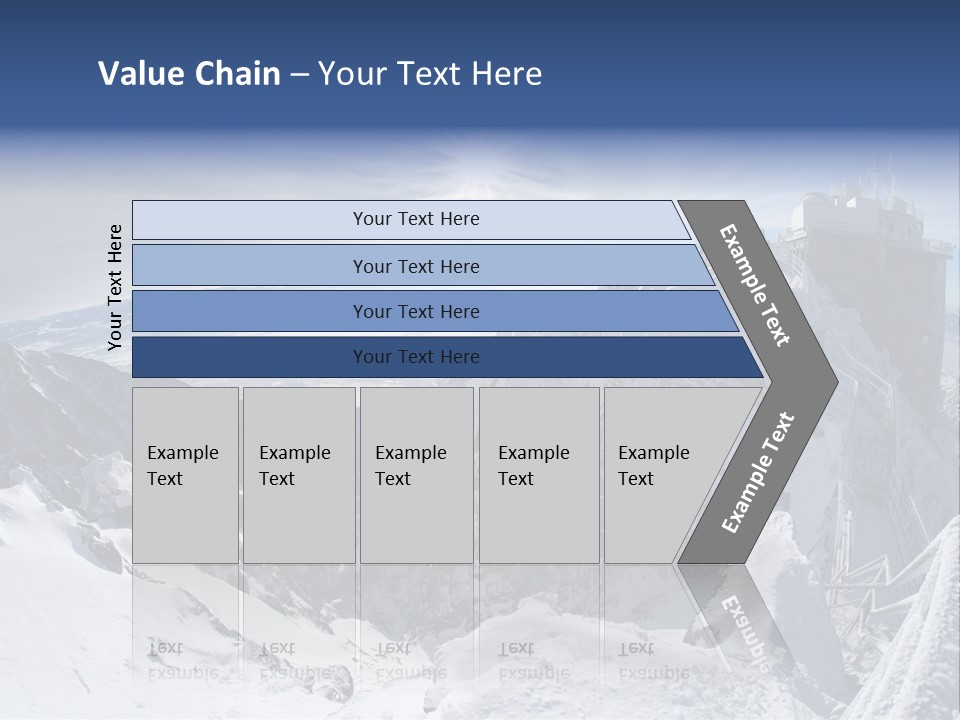 Scenery Summit Lomnicky PowerPoint Template