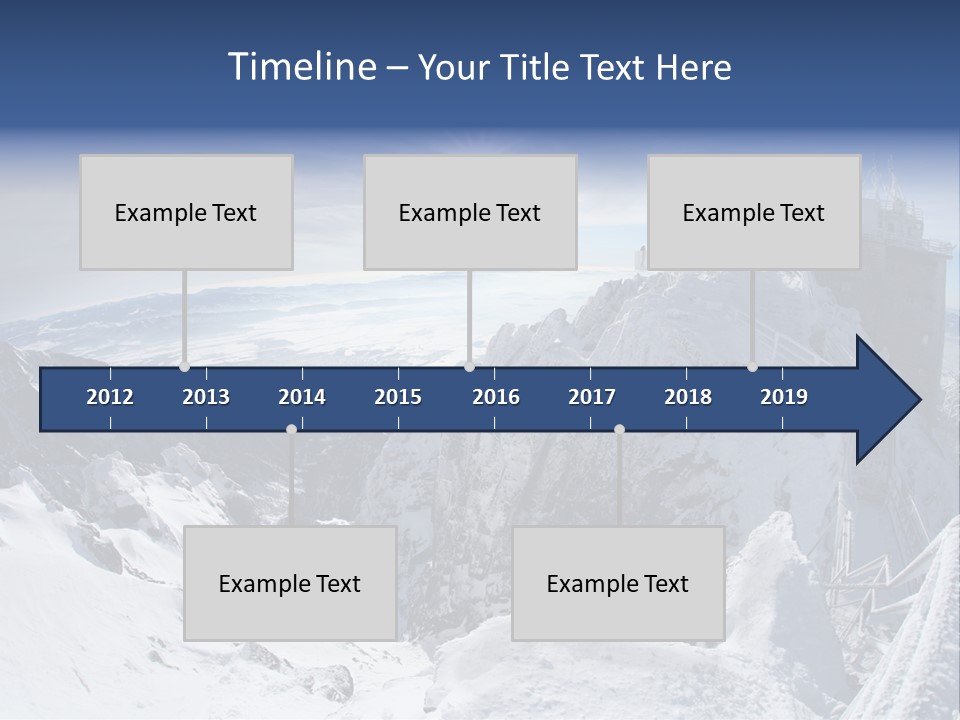 Scenery Summit Lomnicky PowerPoint Template