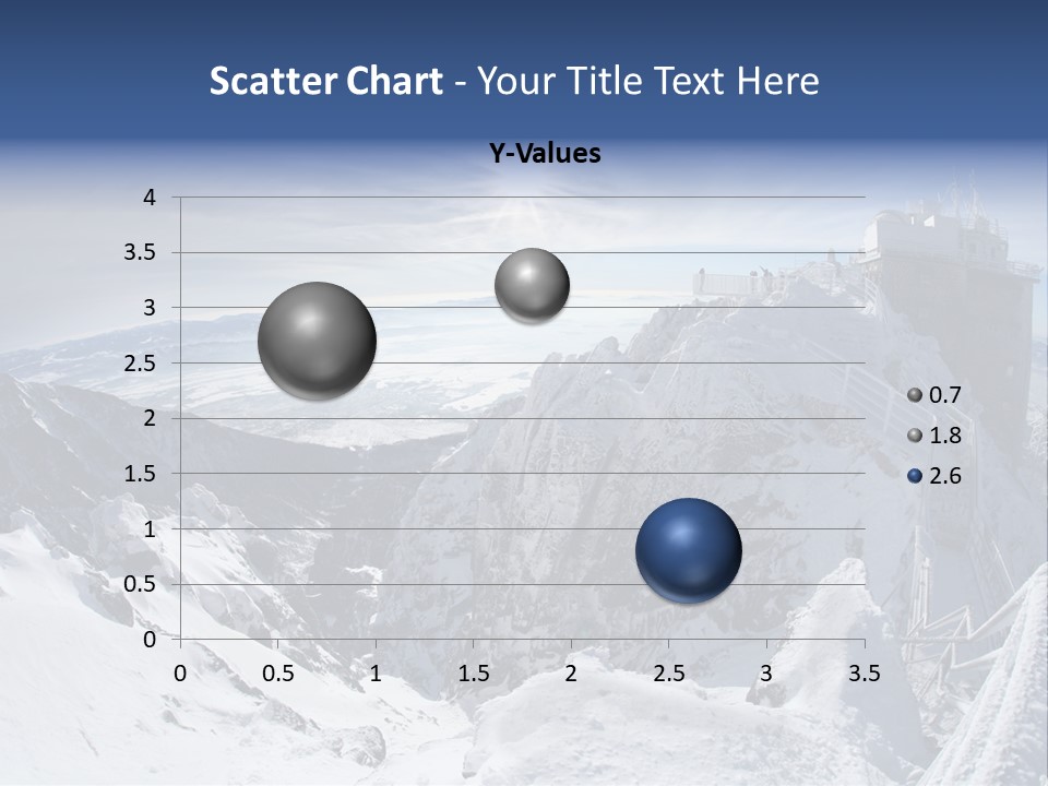 Scenery Summit Lomnicky PowerPoint Template