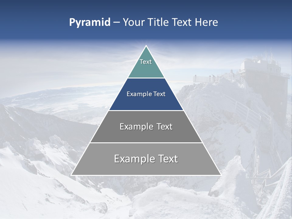 Scenery Summit Lomnicky PowerPoint Template