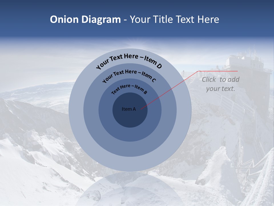Scenery Summit Lomnicky PowerPoint Template