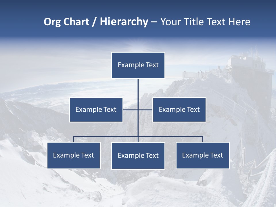 Scenery Summit Lomnicky PowerPoint Template